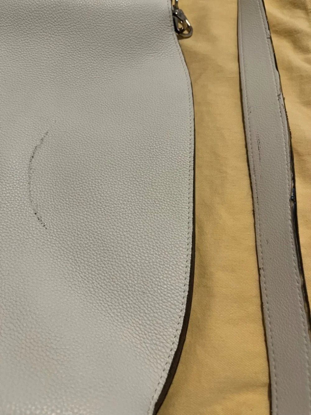 Authentic LV White Babylone